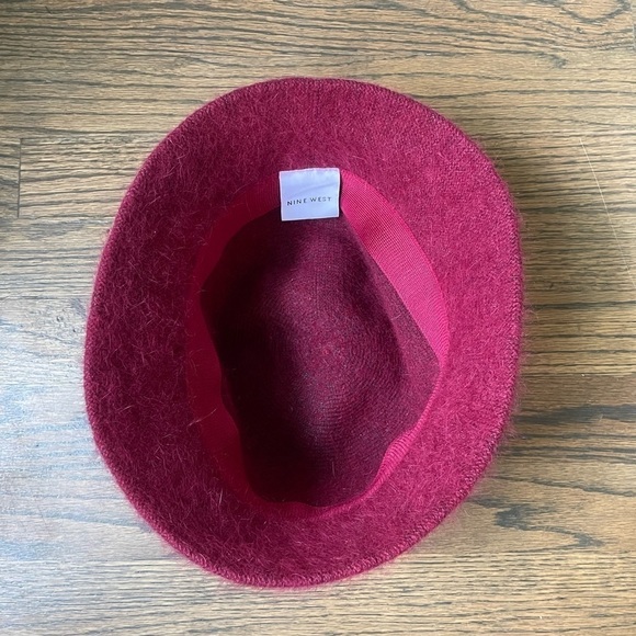 Nine West Bucket Hat Rabbit Angora & Wool Blend - Picture 4 of 7